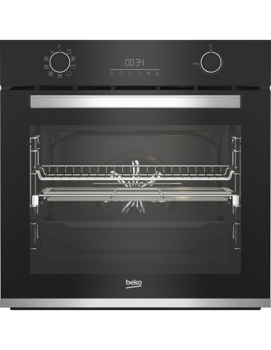 BEKO BBIMA13302BMPE FORNO A+ 60CM  72L 9F. AIRFRY PIROLITICO NERO