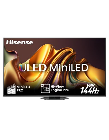 HISENSE 65U8NQ TVC 65" 4K MINI LED QUANTUM DOLBY  144HZ TVSAT