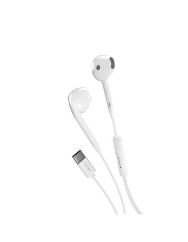 SBS MHEARSETTYCW  AURICOLARI TUBB SEMI IN EAR USB-C BIANCO