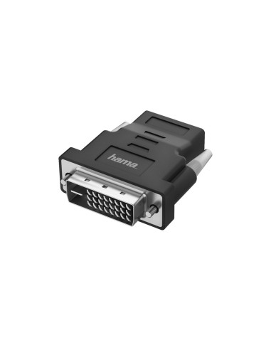 HAMA 200338 ADATTATORE HDMI/DVI-D F/M 4K DUAL LINK NERO