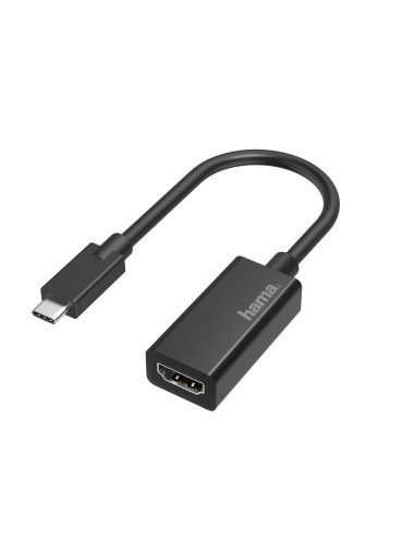 HAMA 200315 CAVO ADATTATORE USB-C/HDMI M/F 4K NERO