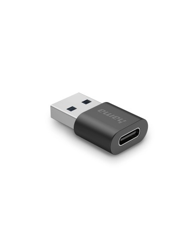 HAMA 200357 ADATTATORE USB-C/USB-A F/M 3.2 NERO