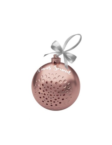 SBS MHSPXMASBALLP SPEAKER PALLINA DI NATALE 3W ROSA