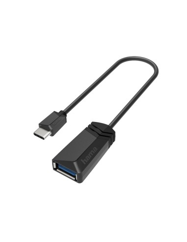 HAMA 200312 CAVO USB-C/USB-A M/F 3.2 15CM NERO