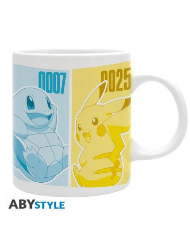 BIGBEN POKEMON - MUG - 320 ML - PIKACHU & KANTO STARTERS - SUBLI X2