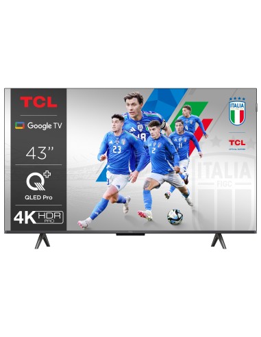 TCL 43C69B TVC 43" 4K QLED GOOGLE  TVSAT/AUDIO ONKYO