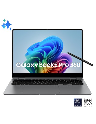 SAMSUNG GALAXY BOOK5PRO 360 NOTEBOOK U7 256V 16GB/512GB/16" COPILOT+