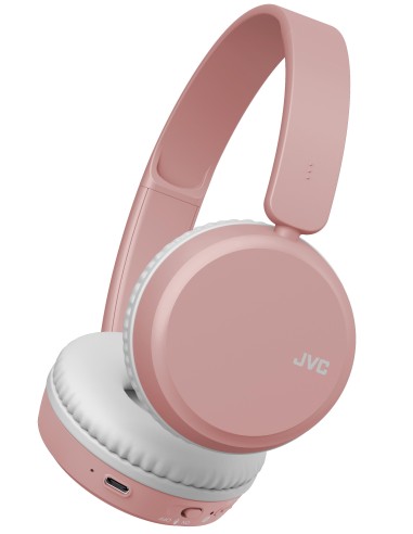 JVC HA-S36W ROSA CUFFIE BT 5.1 PIEGHEVOLE CAVO DI RICARICA USB-C