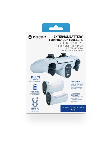 NACON BATTERIA ESTERNA PER JOYPAD  DUALSENSE PS5/EDGE