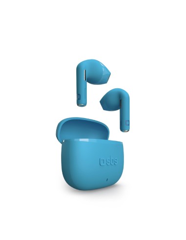 SBS TEEARTWSGOPODSB AURICOLARI BT 5.0 TWS SEMI IN-EAR 200MAH AZZURRO