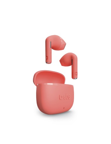 SBS TEEARTWSGOPODSR AURICOLARI BT 5.0 TWS SEMI IN-EAR 200MAH ROSSO