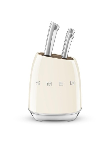 SMEG KBSF02CR CEPPO CON 6 COLTELLI PANNA